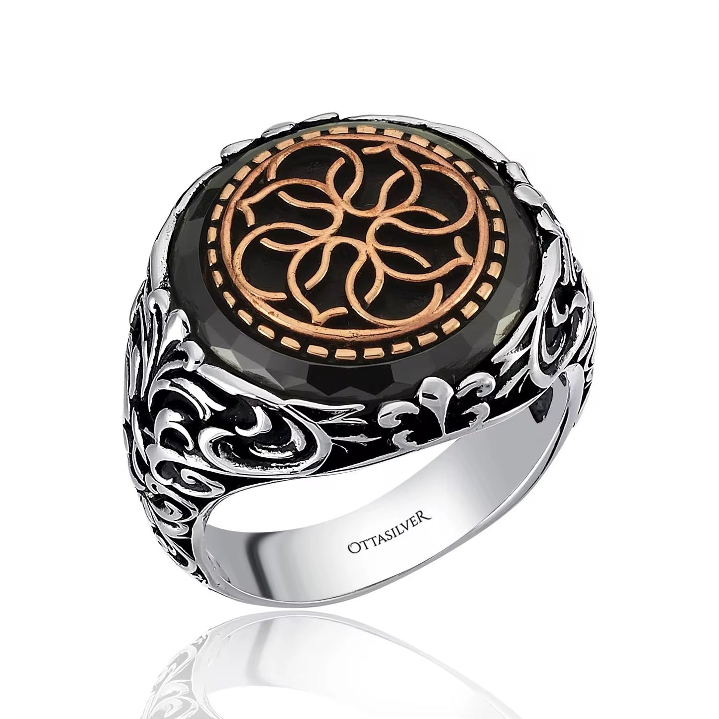 Chevalière Solaris – Élégance Antique