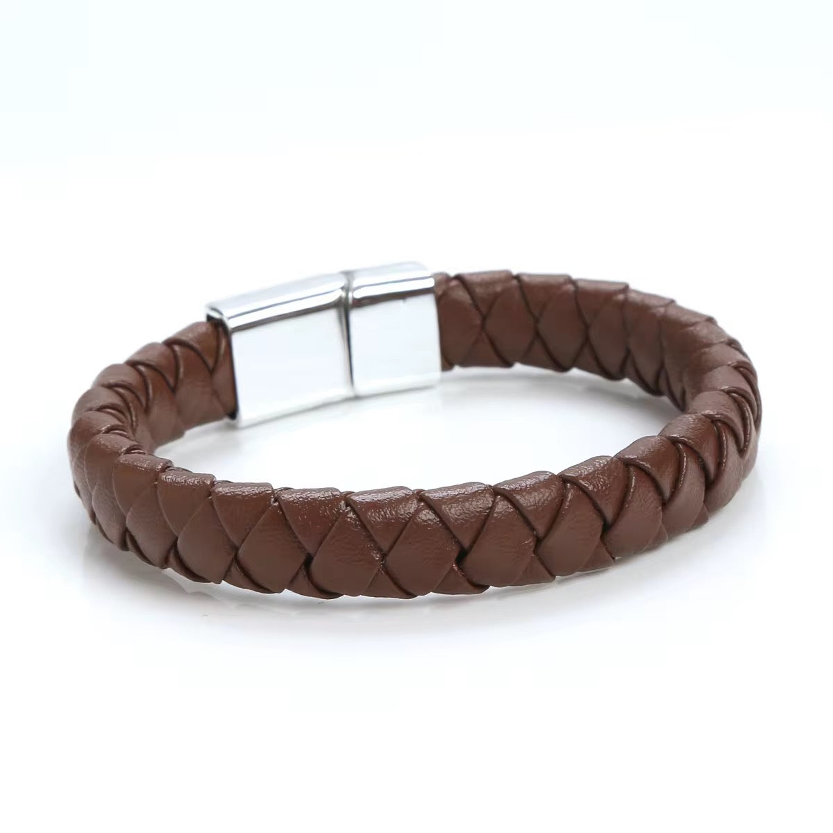 Bracelet Cuir Tressé