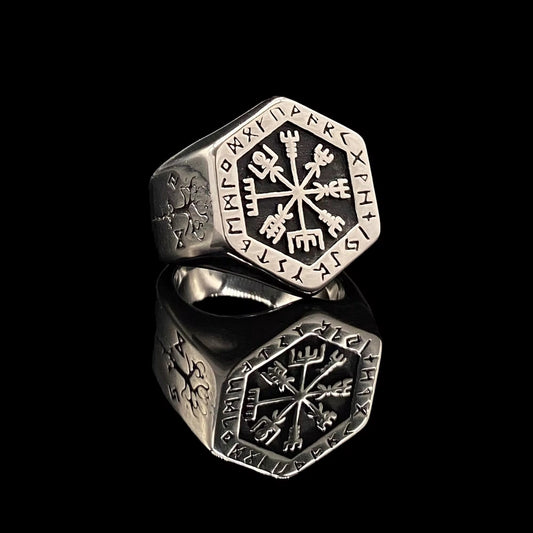 Vegvisir – Chevalière pour Homme