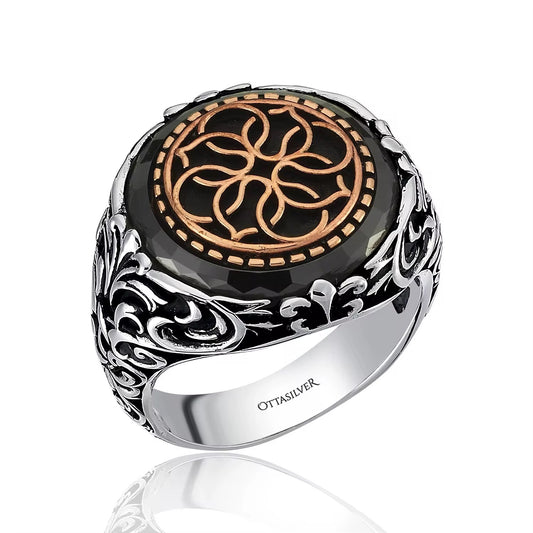 Chevalière Solaris – Élégance Antique