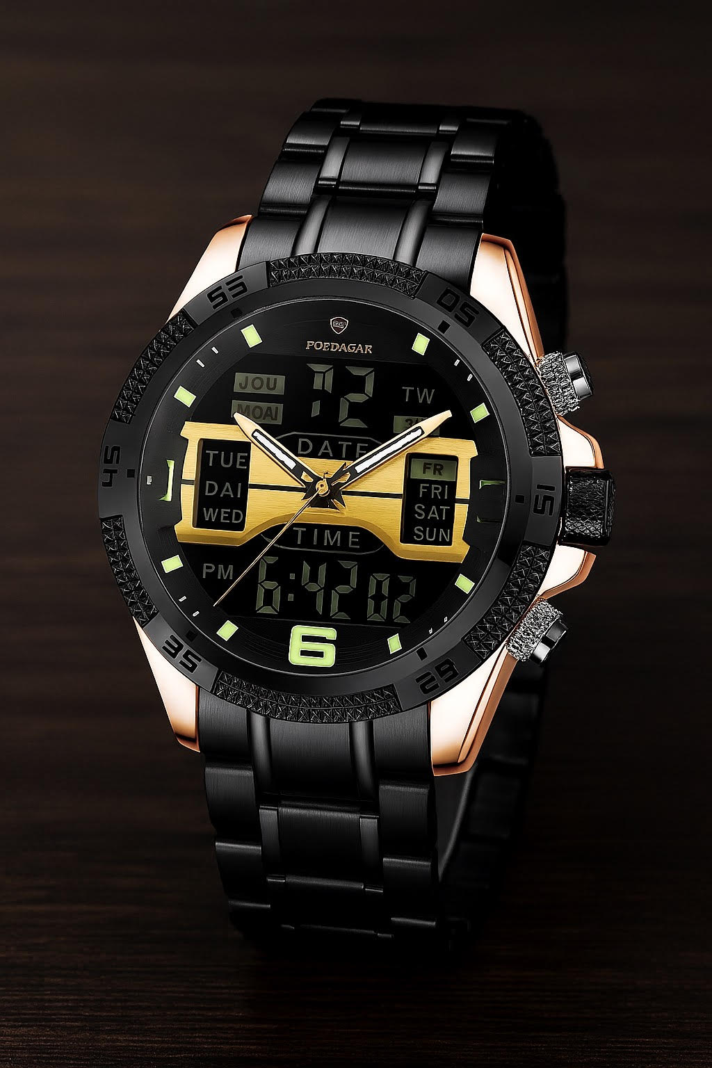 POEDAGAR E103 - Le style militaire réinventé