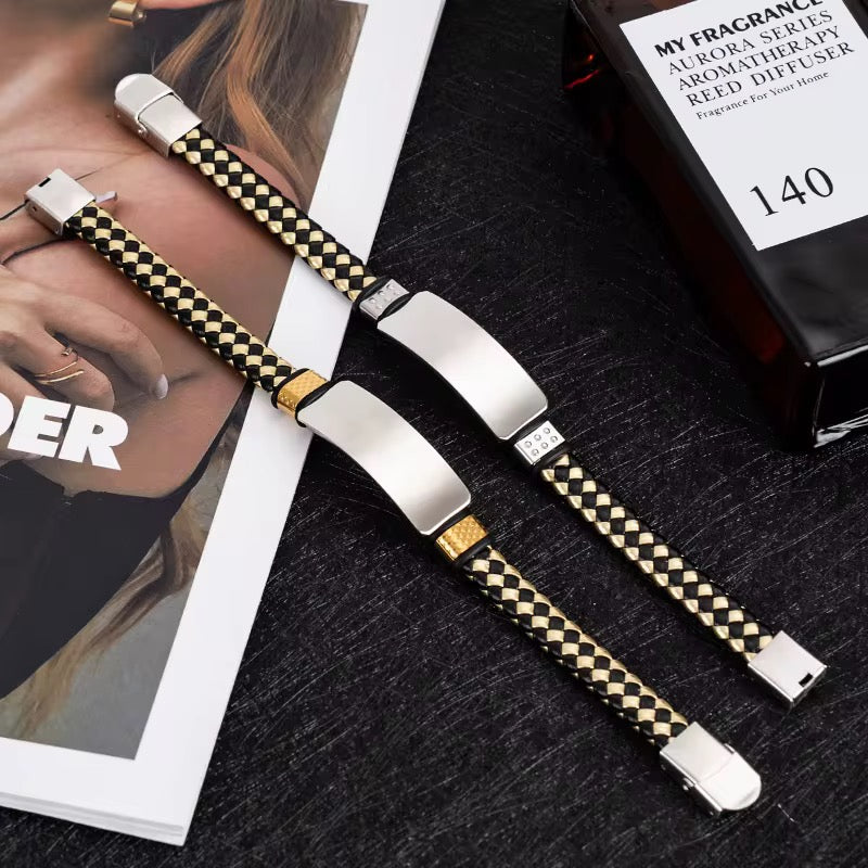 Aurum Link –  Bracelet Entrelacée