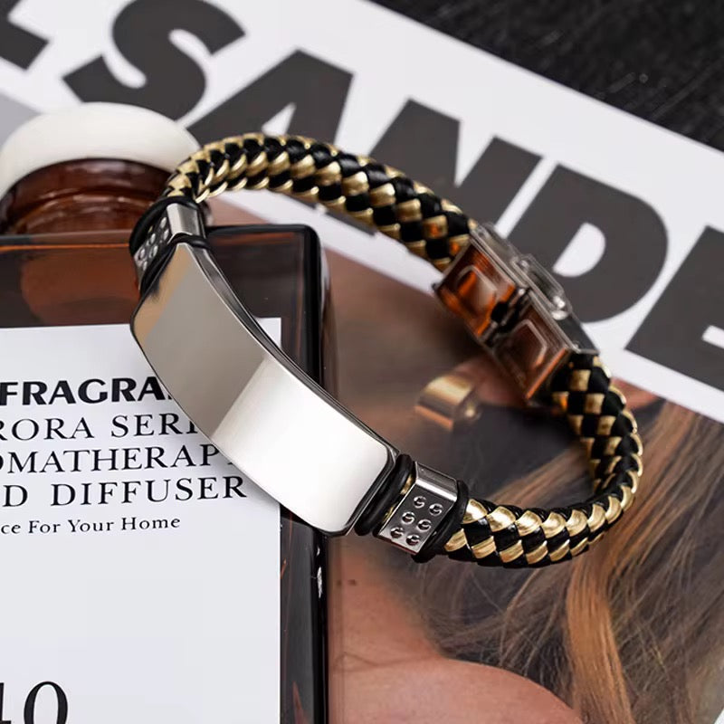 Aurum Link –  Bracelet Entrelacée