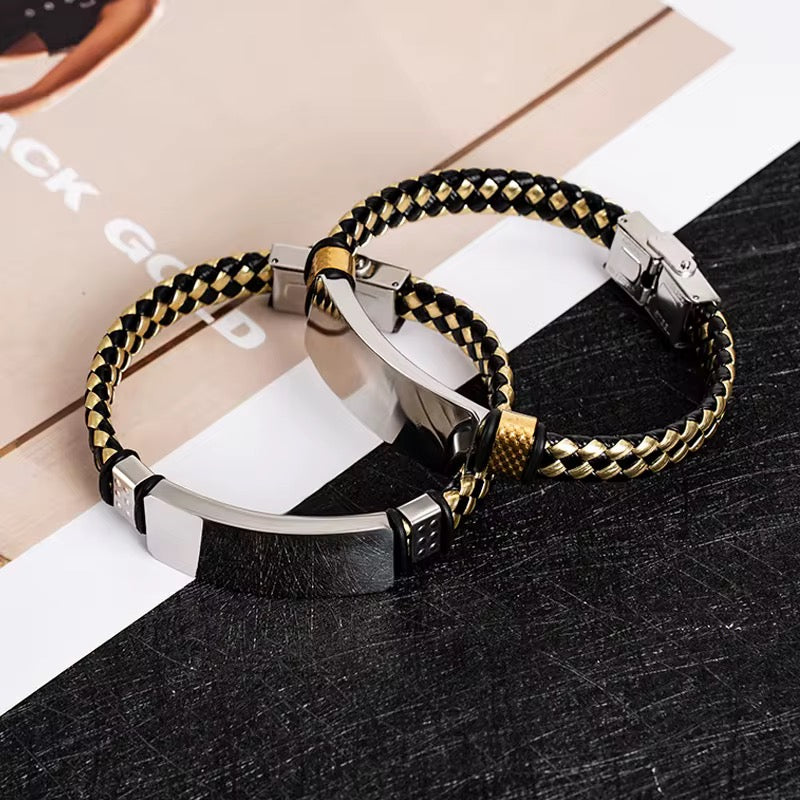 Aurum Link –  Bracelet Entrelacée