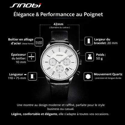 SINOBI Elite Chrono – Style & Performance